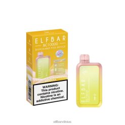 Elf Bar Cigarette - ELFBAR BC10000 vienkartiniai garai ananasų braškių bananas 6VDNX284
