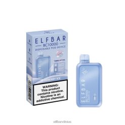 Elf Bar Cigarette - ELFBAR BC10000 vienkartiniai garai mėlynių ledų 6VDNX291