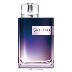 Elf Bar Lietuva - ELFBAR Crystal CR600 vienkartiniai garai vynuogių 6VDNX30