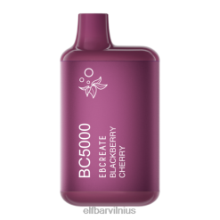 Elf Bar Lietuva - ELFBAR EBCREATE BC5000 terminis leidimas gervuogių vyšnių 6VDNX261