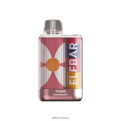Elf Bar Vape - ELFBAR TE6000 vienkartiniai garai braškių 6VDNX322