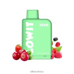 Elf Bar Vilnius - ELFBAR LOWIT 5500 iš anksto užpildyta ankštimi mišrios uogos 6VDNX379