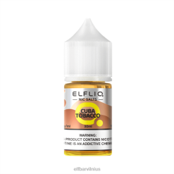 Kubos tabakas ELFBAR ELFLIQ Nic druskos 30ml 0FBL016