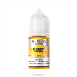 Rhubarbas Snoowas ELFBAR ELFLIQ Nic druskos 30ml 0FBL026