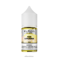 rožinis limonadas ELFBAR ELFLIQ Nic druskos 30ml 0FBL025
