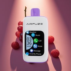 AirFuze Smart 30000 Puffs Disposable Pod Vynuogių Sprūgis, 5% nikotino, 900mAh, Type-C