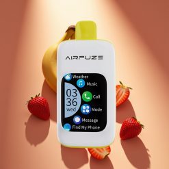 AirFuze Smart Pro 40000 Puffs Nešiojamasis Vaporizatorius Braškinis Bananas 900mAh 20ml 2%/5% Nikotino