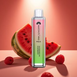 Hayati Pro Max 4000 Puffs Disposable Vape Arbūzas Avietė 28×28×120mm 2ml 1400mAh