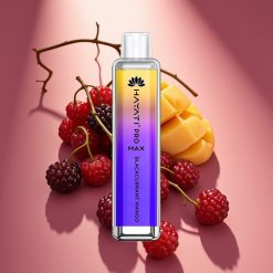 Hayati Pro Max 4000 Puffs Disposable Vape Juodųjų Serbentų Mango, 1400mAh, 2ml bakas