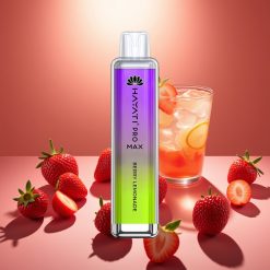 Hayati Pro Max 4000 Puffs Disposable Vape Uogienės Limonadas, 2ml/10ml, 1400mAh, 2%/5% Nikotino