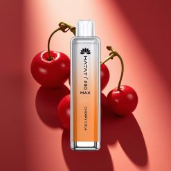 Hayati Pro Max 4000 Puffs Disposable Vape Vyšnių Kola, 2ml/10ml, 1400mAh, 1.1Ω
