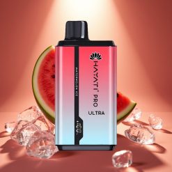 Hayati Pro Ultra 15000 Puffs Arbūzas Su Mėtų Skoniu, 850mAh, 2×12ml, 2%
