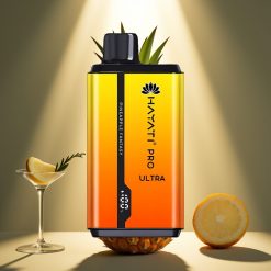 Hayati Pro Ultra 15000 Puffs Disposable Vape Ananasų Fantazija, 850mAh, 2×12ml, 2%