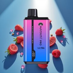 Hayati Pro Ultra 15000 Puffs Disposable Vape Mėlynasis Raguolis 12ml, 2%