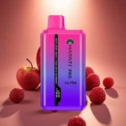 Hayati Pro Ultra 15000 Puffs Disposable Vape Vynuogių Uogų Kriokšlys Kriaušė Obuolys Avietė, 15000+ Pūkų, 2×12ml