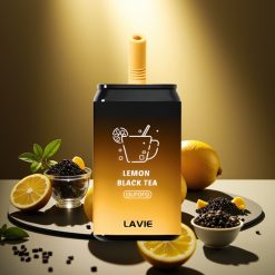LAVIE Aurora 11000 Puffs Disposable Vape Citrinų Juodosios Arbūtos, 22ML, 650mAh, Type C