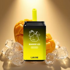 LAVIE Aurora 11000 Puffs Disposable Vape Mangų Ledas, 22ML, 5% nikotino, Type C