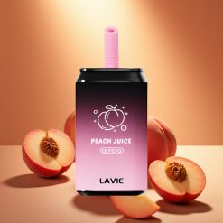 LAVIE Aurora 11000 Puffs Persikų Sultys, 22ML, 5% nikotino, Type C