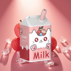 LAVIE Milk 7000 Puffs Disposable Vape Litchi Ledas, 16ML, 600mAh, Type C