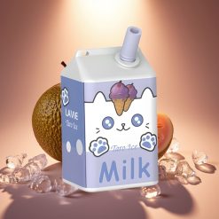 LAVIE Milk 7000 Puffs Disposable Vape Taro Ice (16ML, 600mAh, Type C) - Tarasas su ledu