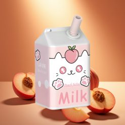 LAVIE Milk 7000 Puffs Persikų Sultys ir Pienas, 16ML, 600mAh, Type C