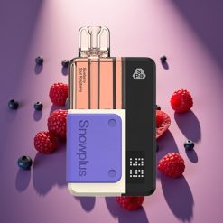 Snowplus Swift 5000 Puffs Prefilled Pod Kit Mėlynių ir Rūgščių Aviečių, 1000 mAh, 2+10 ml