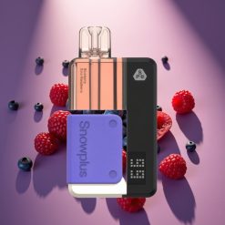 Snowplus Swift Pod Komplektas 15000 Purenų – Mėlynųjų Aviečių Rūgštus Avietės, 1000 mAh, 2+10 ml