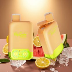 Vapsolo Twins 20000 Puffs Disposable Vape Citrinų Lime & Arbūzo Ledas, 40ml, 20mg/ml/50mg/ml, Type-C