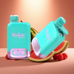 Vapsolo Twins 20000 Puffs Disposable Vape Trigubasis Melionas & Aviečių Arbūzas, 20000 Puffs, 40 ml, Type-C